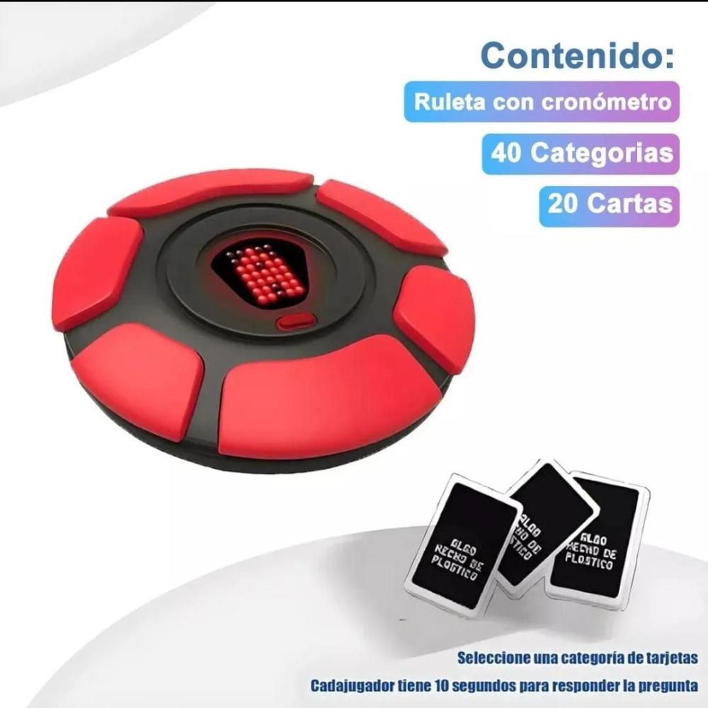 JUEGO DE MESA ¡BASTA! ELECTRÓNICO 2,0 PIENSA RÁPIDO FAMILIAR ESPAÑOL - 4