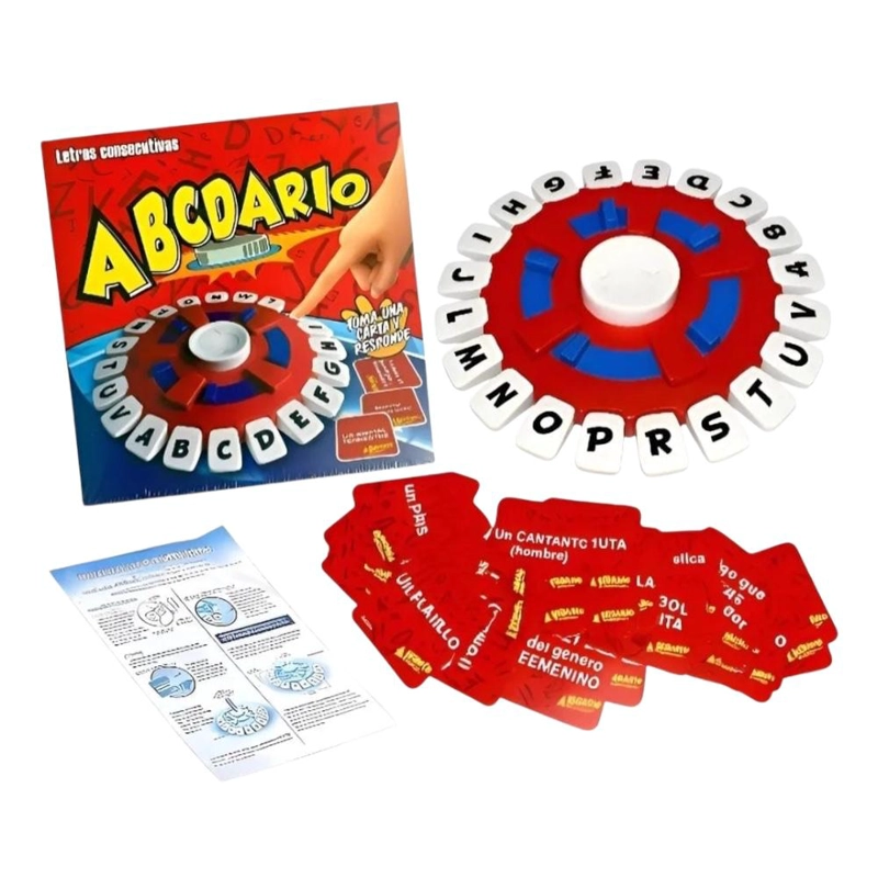 JUEGO DE MESA ABCDARIO! PIENSA RAPIDO FAMILIAR ESPAÑOL - 1