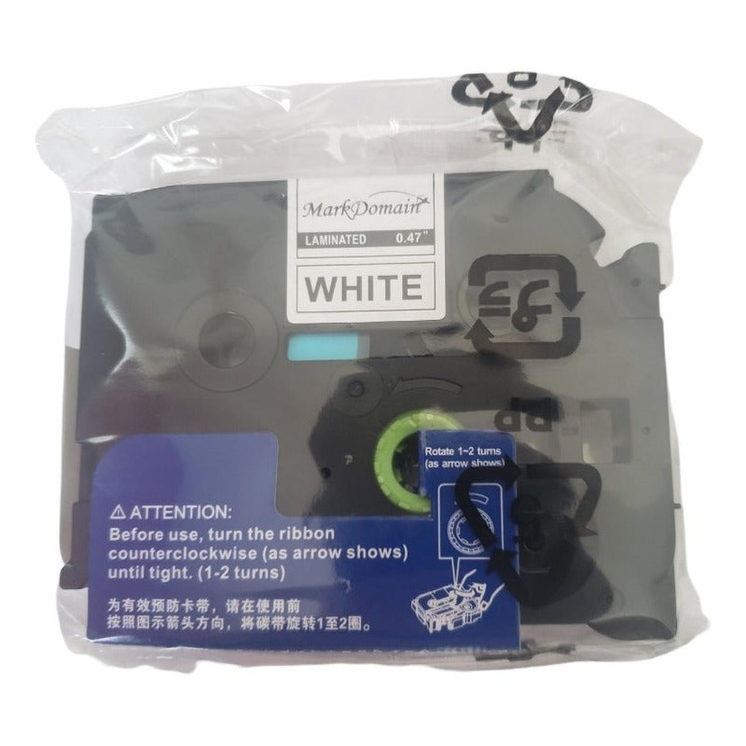 CINTA LUMIPETS TZE-211 PARA ROTULADORA BROTHER MODELO PT 6MM X 8M - 5