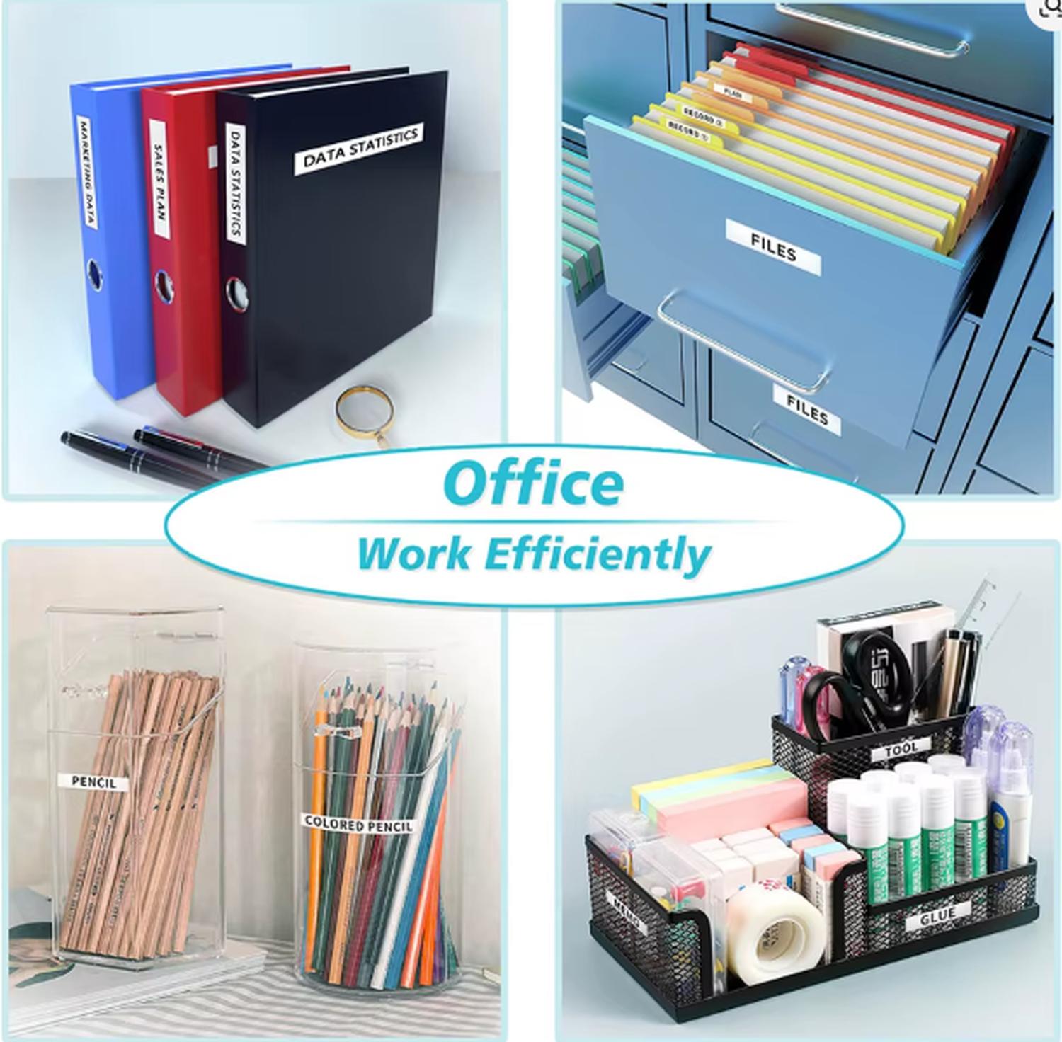 2 CINTAS LUMIPETS TZE-251 PARA ROTULADORA BROTHER MODELO PT 24MM X 8M - 4