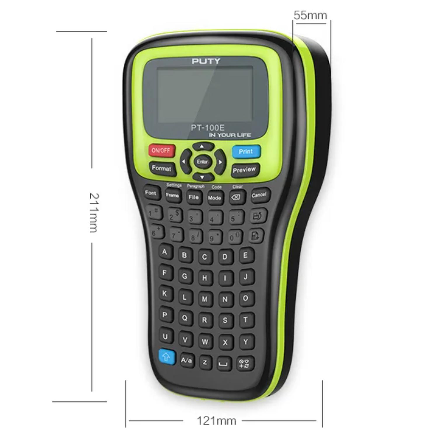 ROTULADORA INDUSTRIAL CINTAS TZE HSE | AUTOMATICA BATERIA RECARGABLE TEXTO COD BARRAS QR - 3