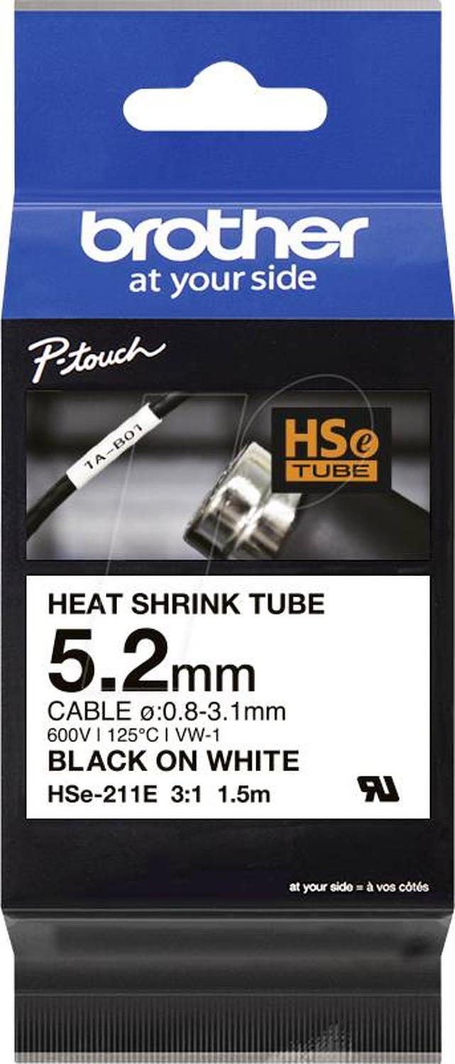 CINTA TERMOCONTRAIBLE BROTHER HSE211E HSE-211E | | 5.2 MM 3:1 - 1