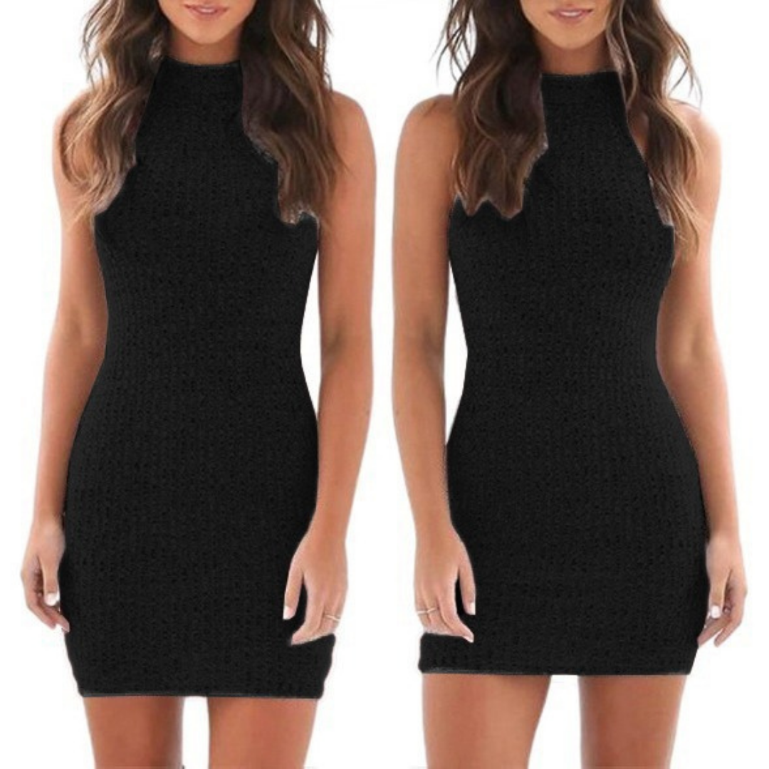 VESTIDO AJUSTADO MUJER KADRIHEL BURDEO IDEAL PARA FIESTA GALA COCTEL BODA AJ011 - 1