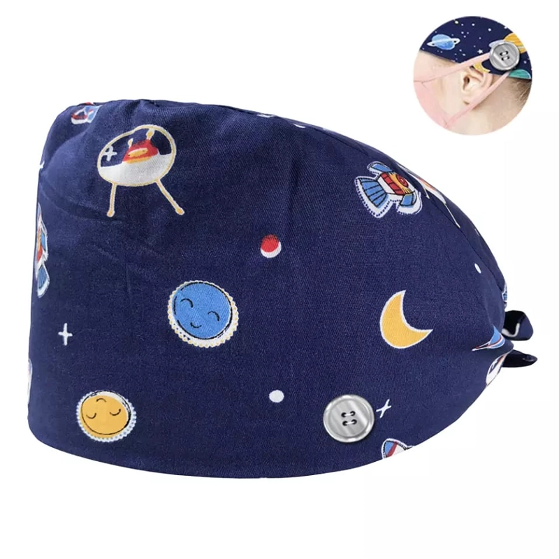 COFIA CLINICA GORRO QUIRURGICO DISEÑO ASTRONAUTAS G52 - 1