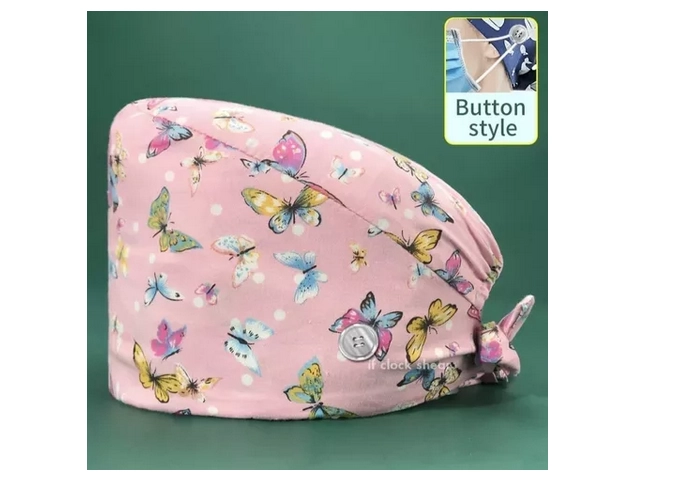 COFIA CLINICA GORRO QUIRURGICO DISEÑO MARIPOSAS G170 - 1
