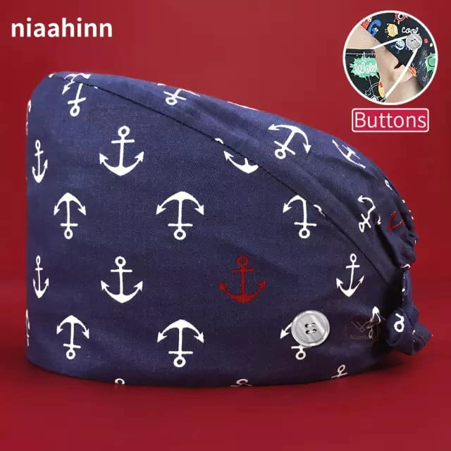 COFIA CLINICA GORRO QUIRURGICO DISEÑO MARINERO G66 - 1