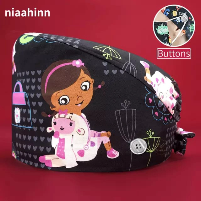 COFIA CLINICA GORRO QUIRURGICO DISEÑO DOCTORA JUGUETE G132 - 1