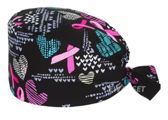 COFIA CLINICA GORRO QUIRURGICO DISEÑO CORAZONES G176 - 1