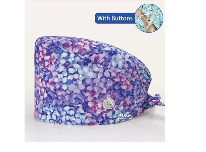 COFIA CLINICA GORRO QUIRURGICO DISEÑO FLORES G172 - 1
