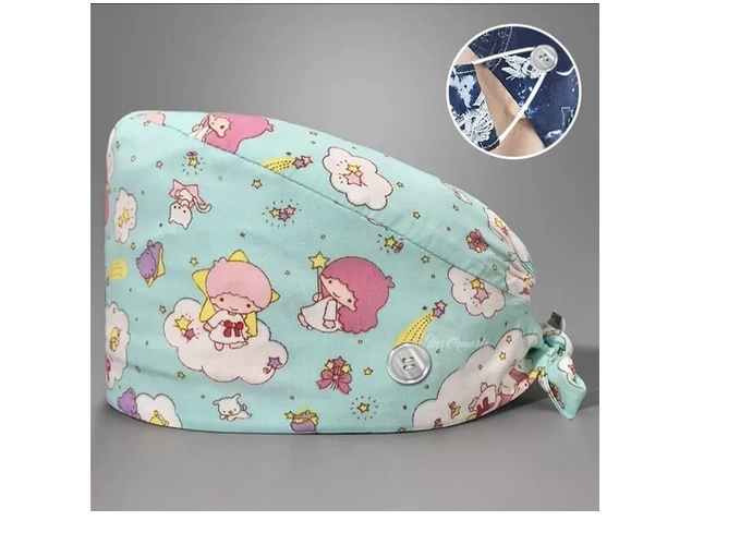 COFIA CLINICA GORRO QUIRURGICO DISEÑO ANGELITOS G173 - 1