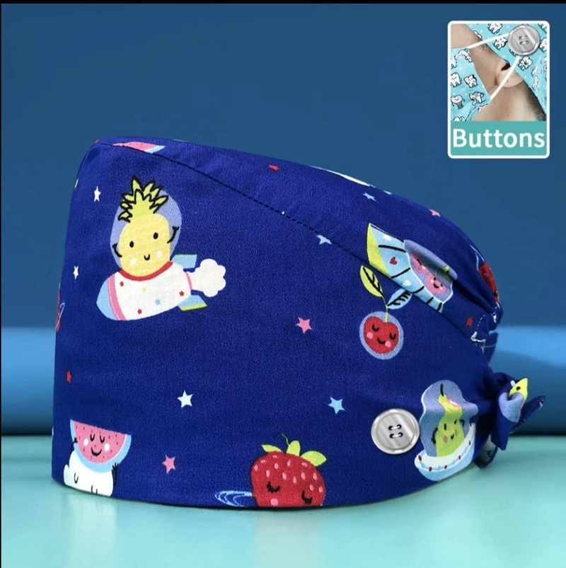 COFIA CLINICA GORRO QUIRURGICO DISEÑO  FRUTAS G89 - 1