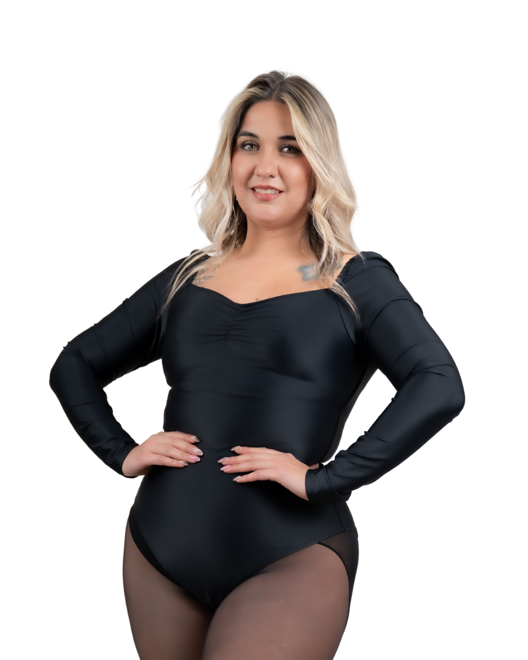 BODY MOLDEADOR TIPO FAJA COLOMBIANA BLUSA POLERA MOD-BR05 - 1
