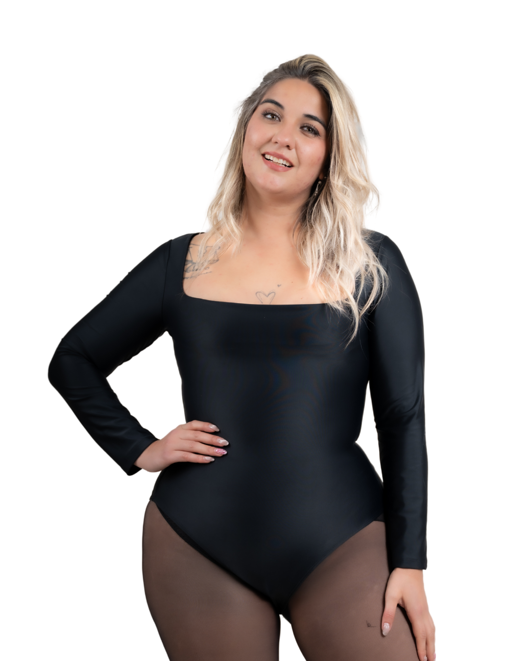 BODY MOLDEADOR TIPO FAJA COLOMBIANA BLUSA POLERA MOD-BR07 - 1
