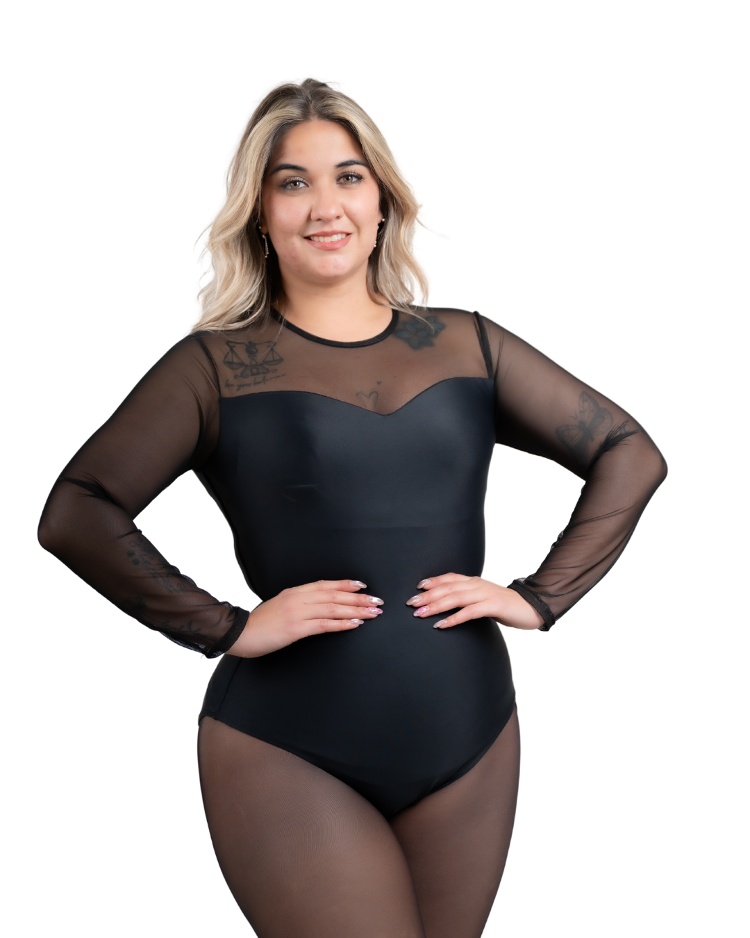 BODY MOLDEADOR TIPO FAJA COLOMBIANA BLUSA POLERA MOD-BR09 - 1