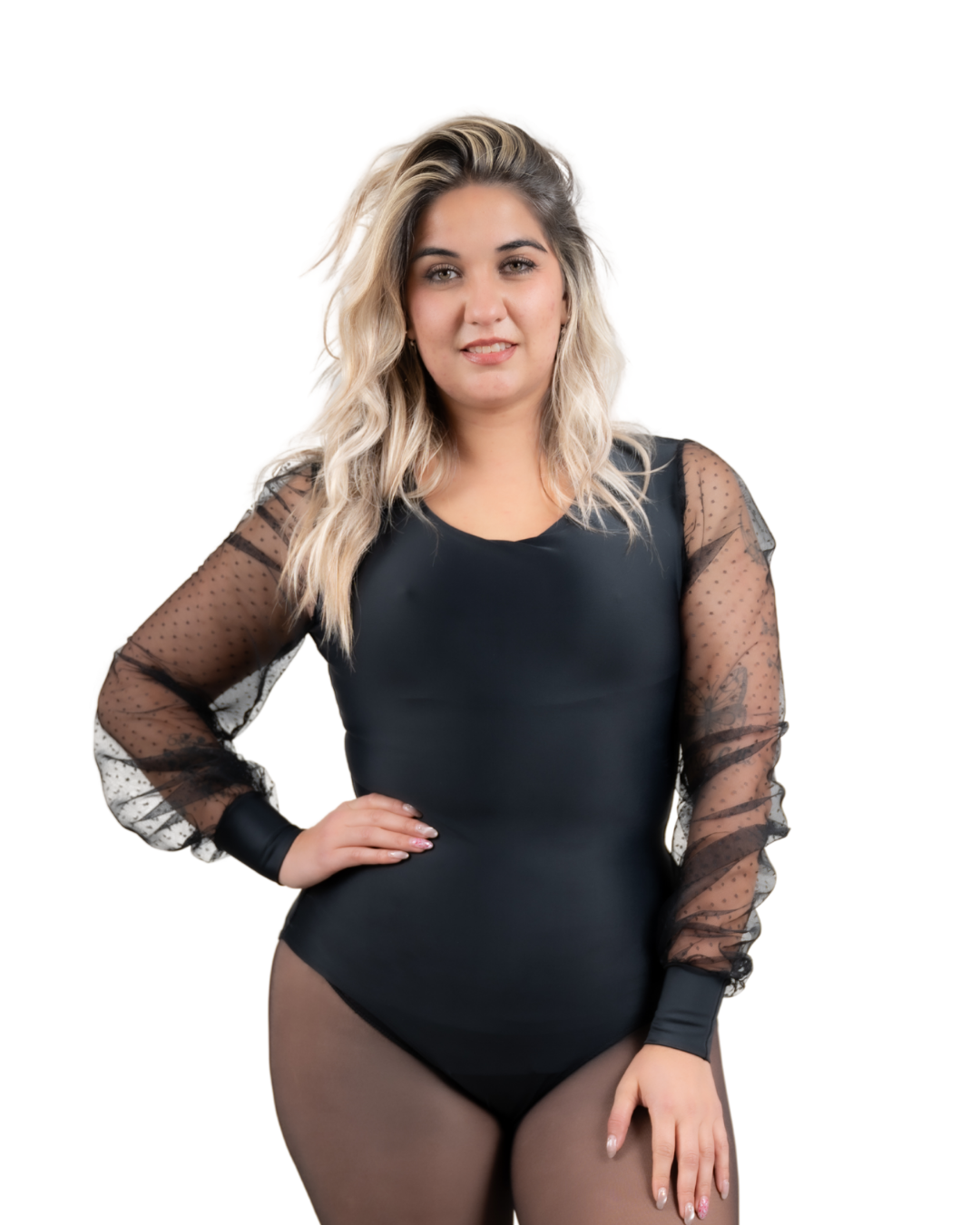 BODY MOLDEADOR TIPO FAJA COLOMBIANA BLUSA POLERA MOD-BR10 - 1
