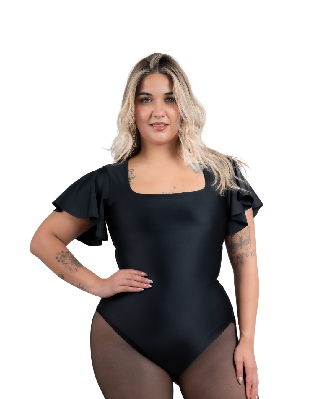BODY MOLDEADOR TIPO FAJA COLOMBIANA BLUSA POLERA MOD-BR13 - 1