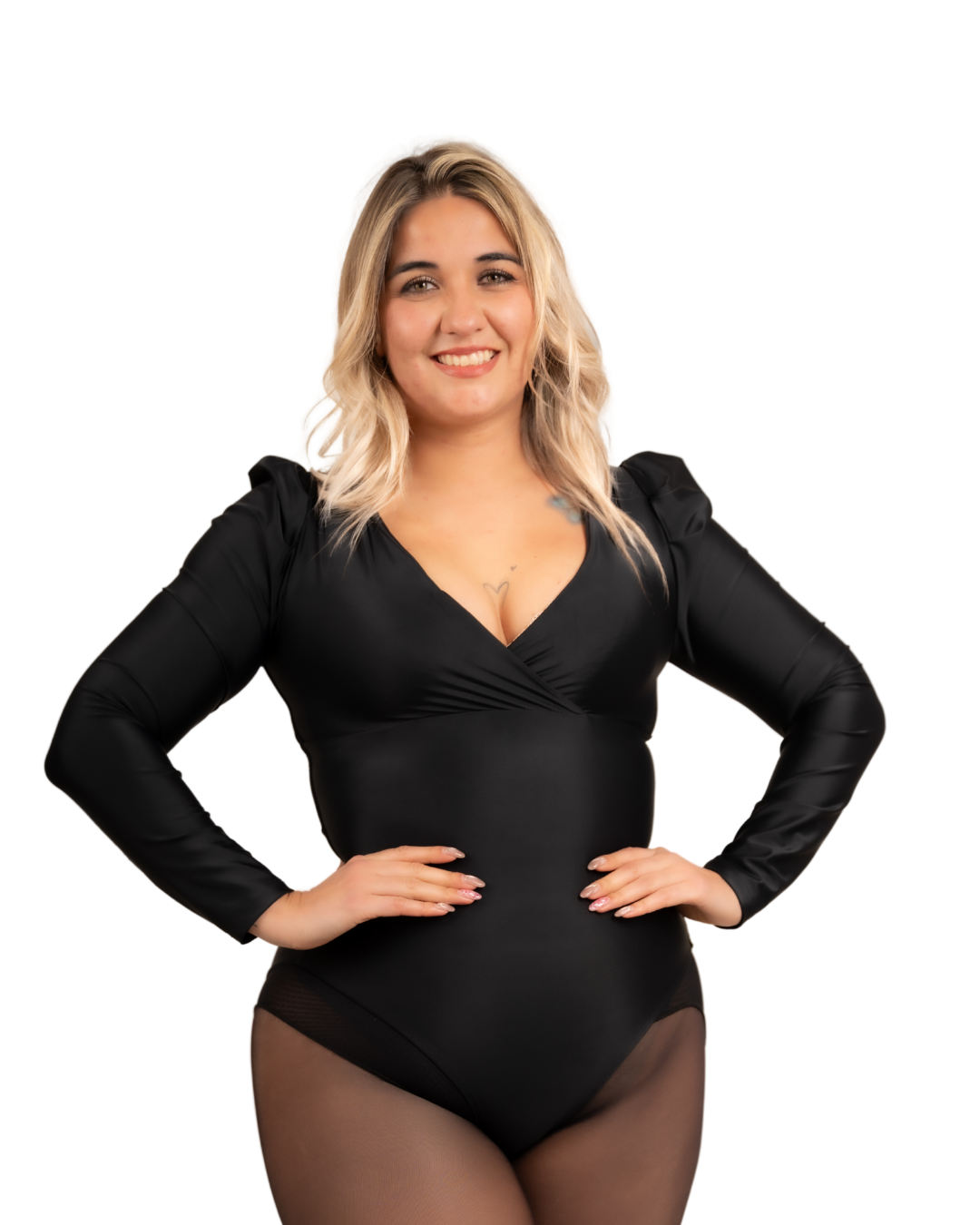 BODY MOLDEADOR TIPO FAJA COLOMBIANA BLUSA POLERA MOD-BR15 - 1