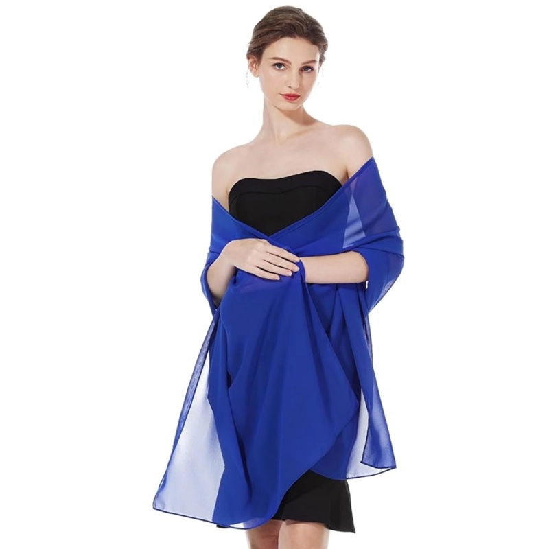 CHAL  CAPA DE GAZA PARA VESTIDO DE FIESTA  TAPADO CH001 - 3