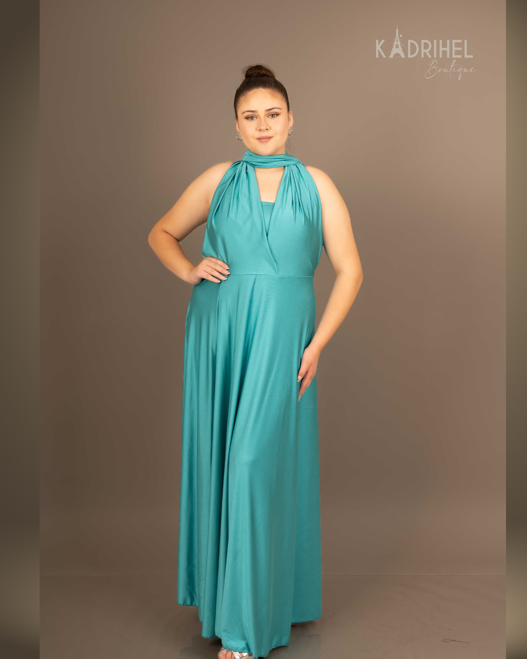 VESTIDO MULTIFORMA CON TOP - 1