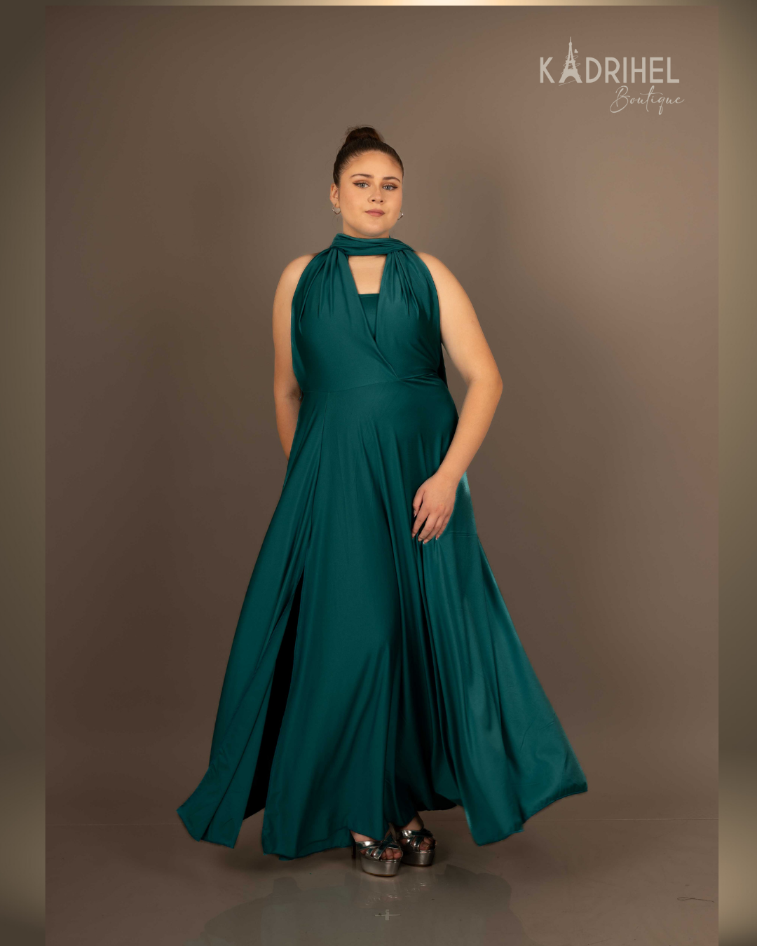 VESTIDO MULTIFORMA CON TOP - 1