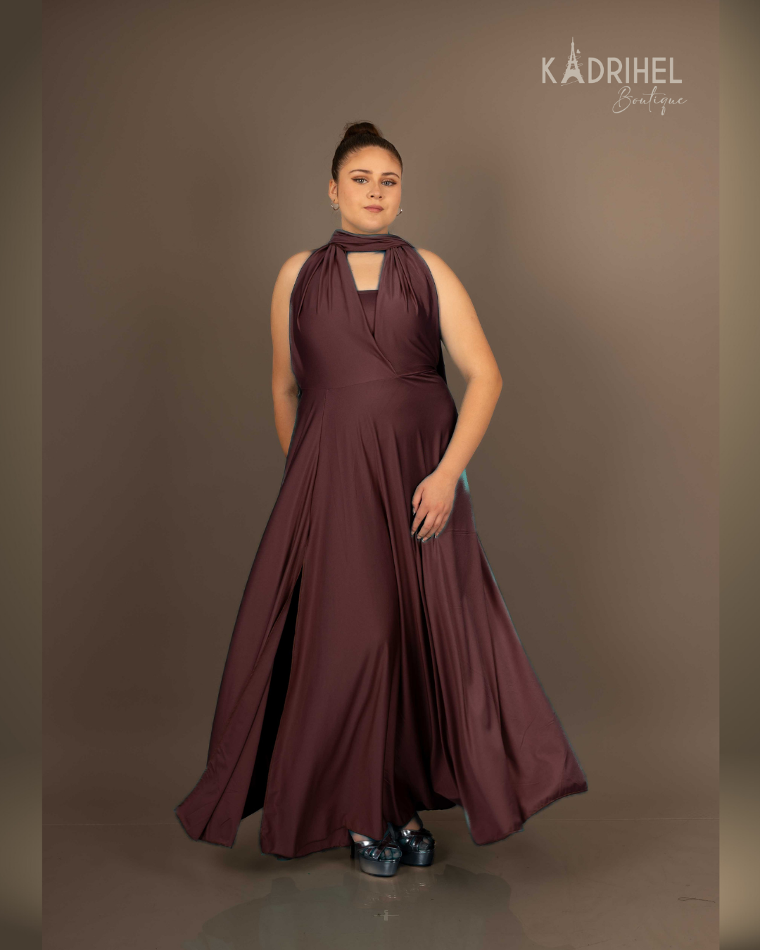 VESTIDO MULTIFORMA CON TOP - 1