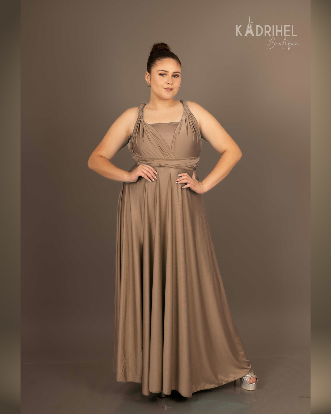 VESTIDO MULTIFORMA CON TOP - 1