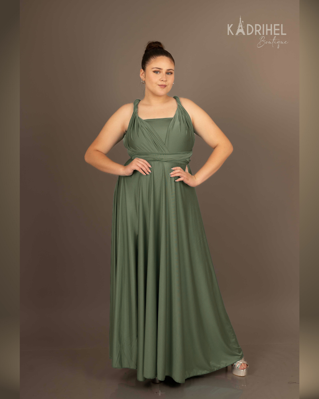 VESTIDO MULTIFORMA CON TOP - 1