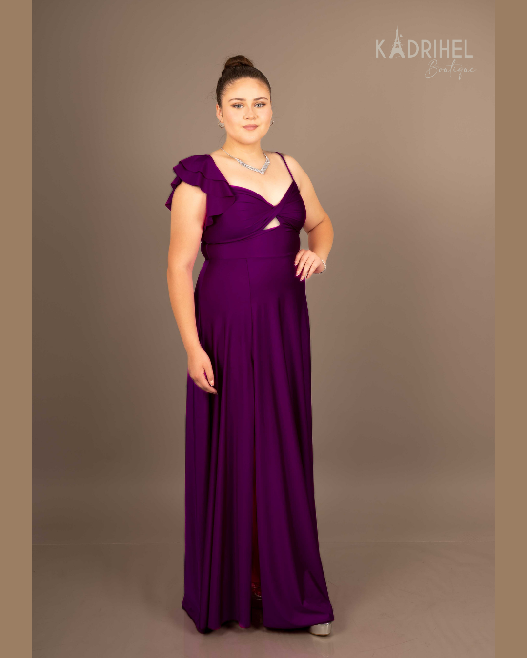 VESTIDO LARGO IDEAL PARA FIESTA GALA GRADUACION MOD 102 - 1