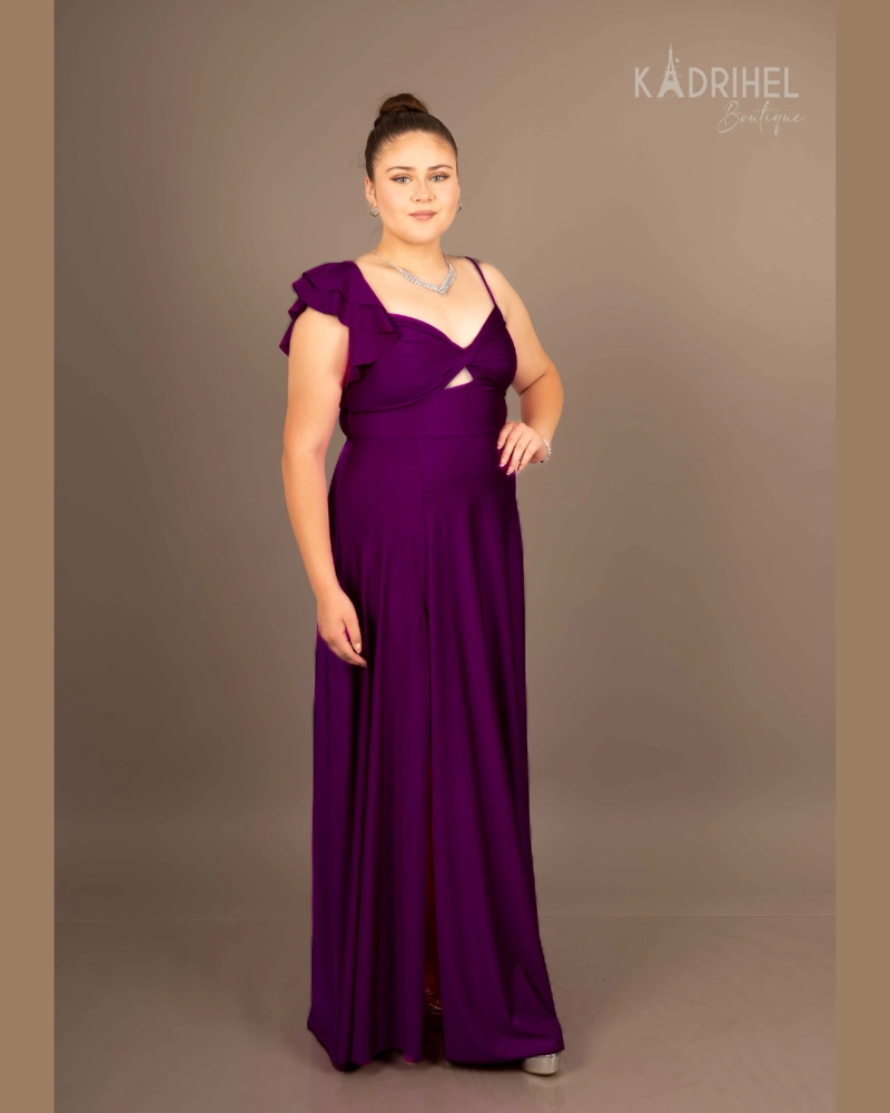 VESTIDO LARGO IDEAL PARA FIESTA GALA GRADUACION MOD 102 - 1