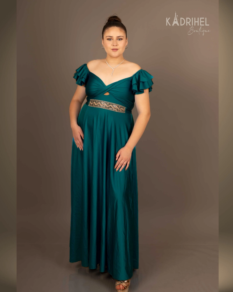 VESTIDO LARGO IDEAL PARA FIESTA GALA GRADUACION MOD V106 - 1