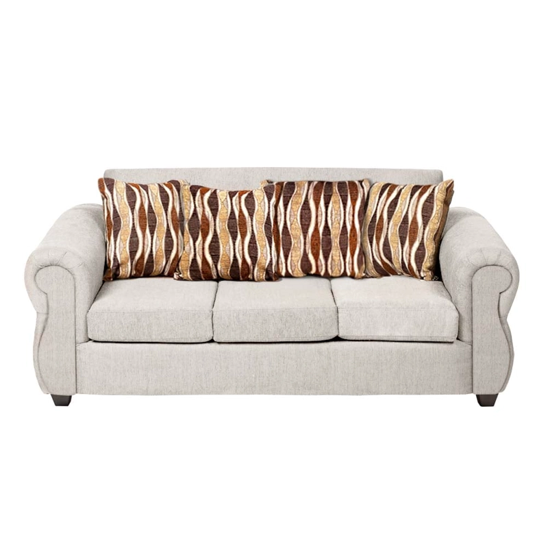 SOFÁ CASA WOW DECO MONACO 3 CUERPOS BEIGE - 2