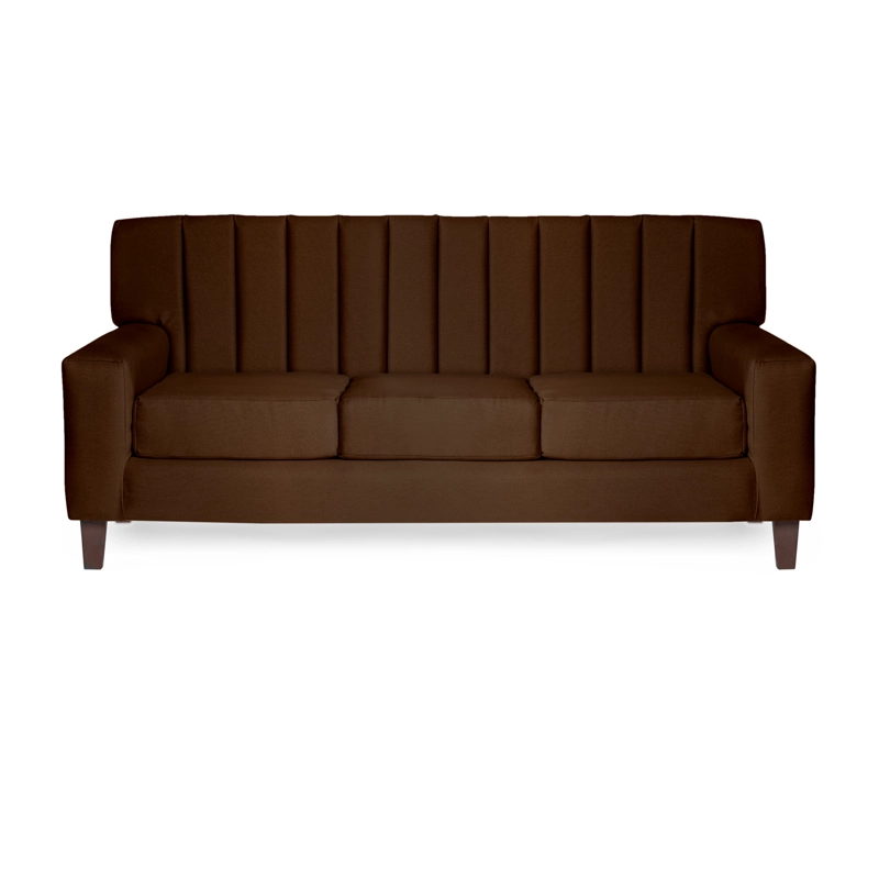 JUEGO DE LIVING CASA WOW DECO LIVING SENA 3-2 CAFÉ - 2
