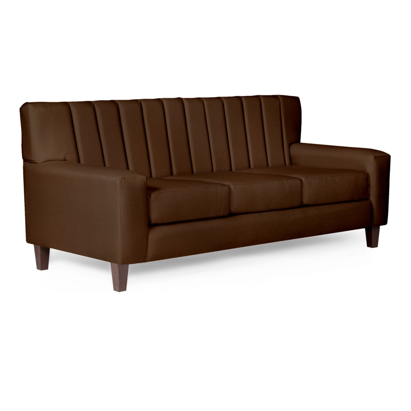 JUEGO DE LIVING CASA WOW DECO LIVING SENA 3-2 CAFÉ - 3