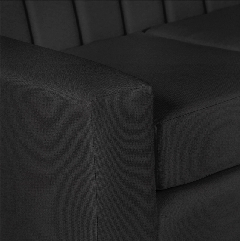 JUEGO DE LIVING CASA WOW DECO SENA 3-2 GRIS - 8
