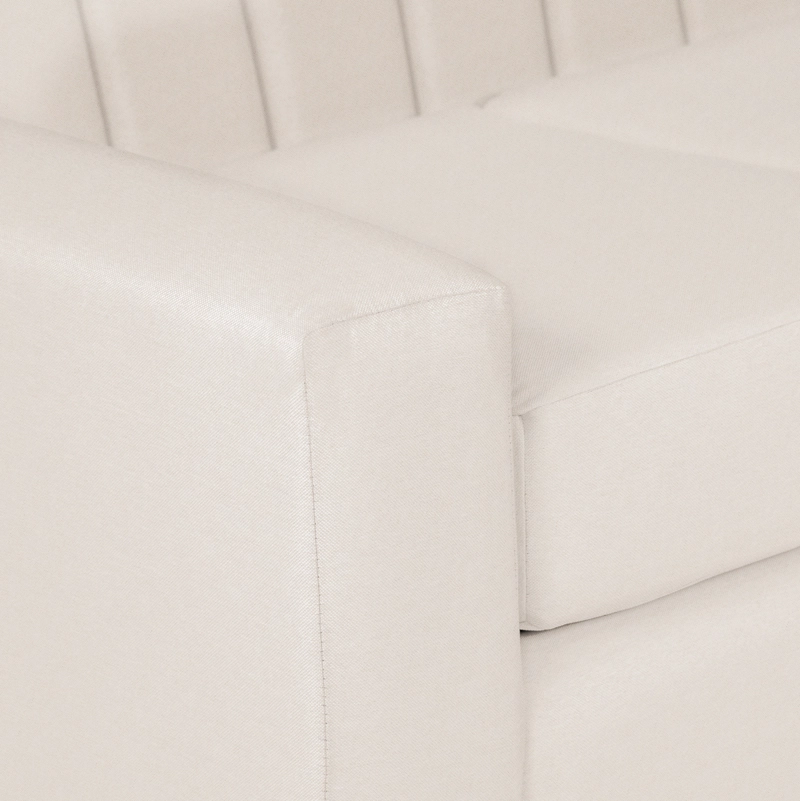 SOFÁ CASA WOW DECO 3 CUERPOS BEIGE SENA - 5