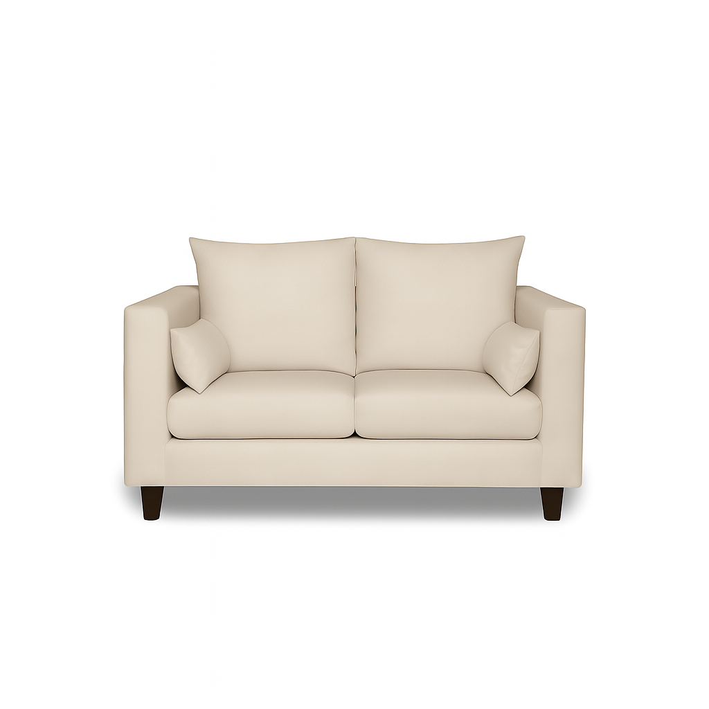 SOFA 3 Y 2 CUERPOS RAGNAR EN TELA TELA BEIGE, SET PARA LIVING - 10