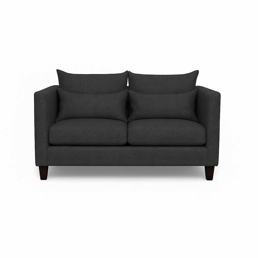 SOFA 3 Y 2 CUERPOS RAGNAR EN TELA GRIS, SET PARA LIVING - 10