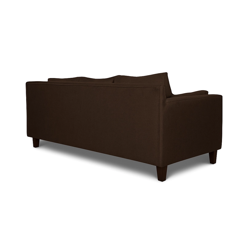 SOFA 3 CUERPOS RIBE CAFE  TELA – CONFORT Y ESTILO PARA TU HOGAR - 5