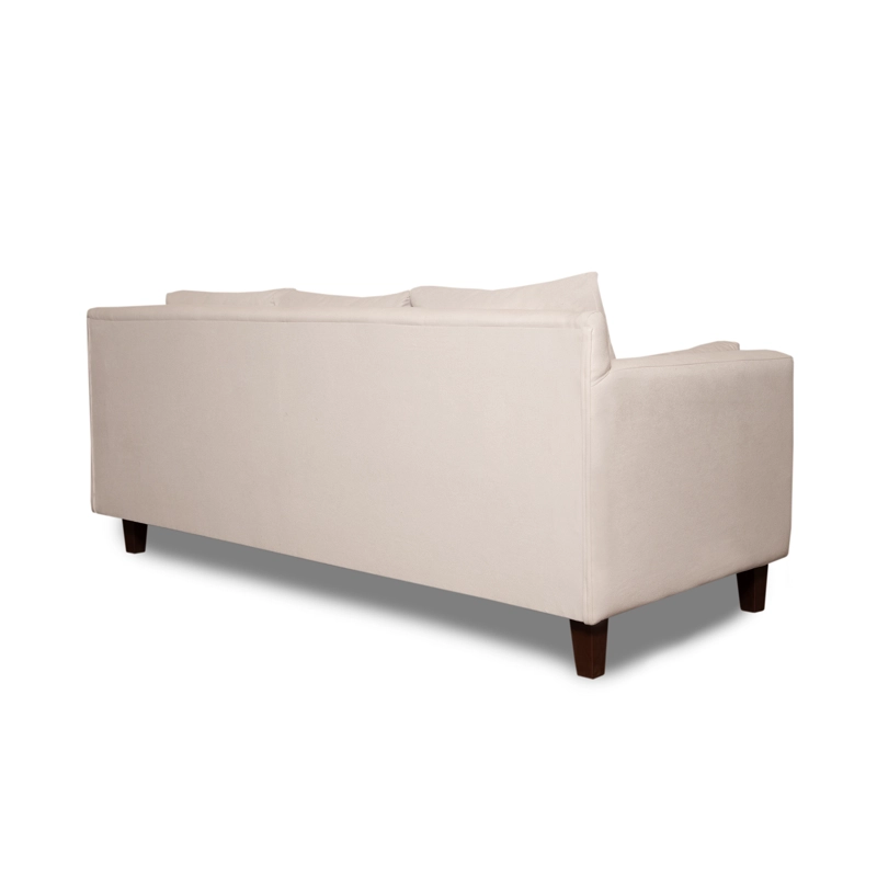 SOFA 3 CUERPOS RIBE BEIGE TELA – CONFORT Y ESTILO PARA TU HOGAR - 5
