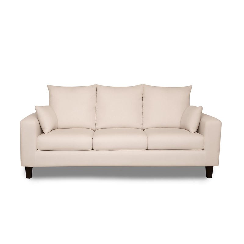 SOFA 3 CUERPOS RAMIS BEIGE TELA – CONFORT Y ESTILO PARA TU HOGAR - 2