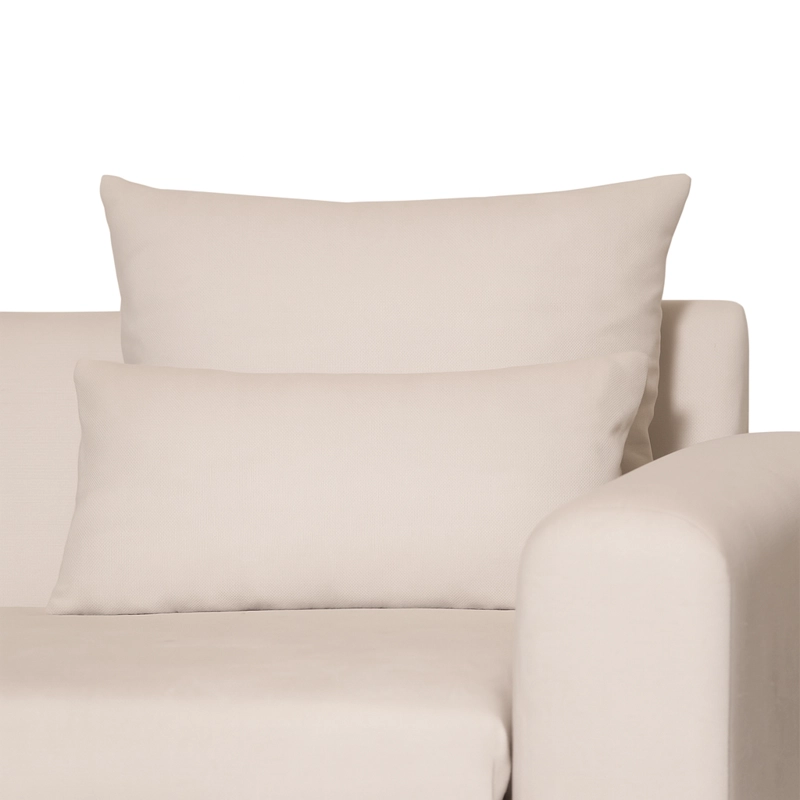 SOFA 3 CUERPOS RAMIS BEIGE TELA – CONFORT Y ESTILO PARA TU HOGAR - 3