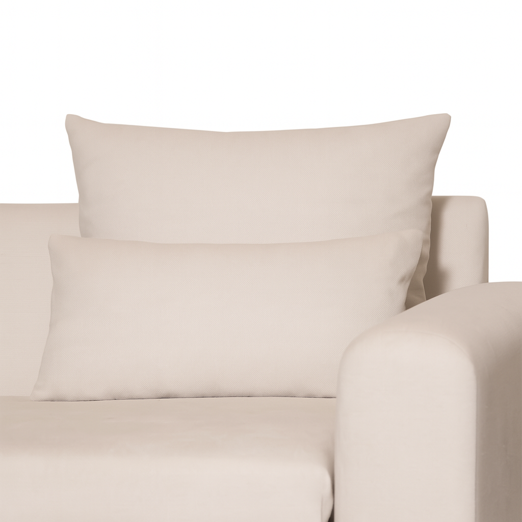 SOFA 3 CUERPOS RAMIS BEIGE TELA – CONFORT Y ESTILO PARA TU HOGAR - 3