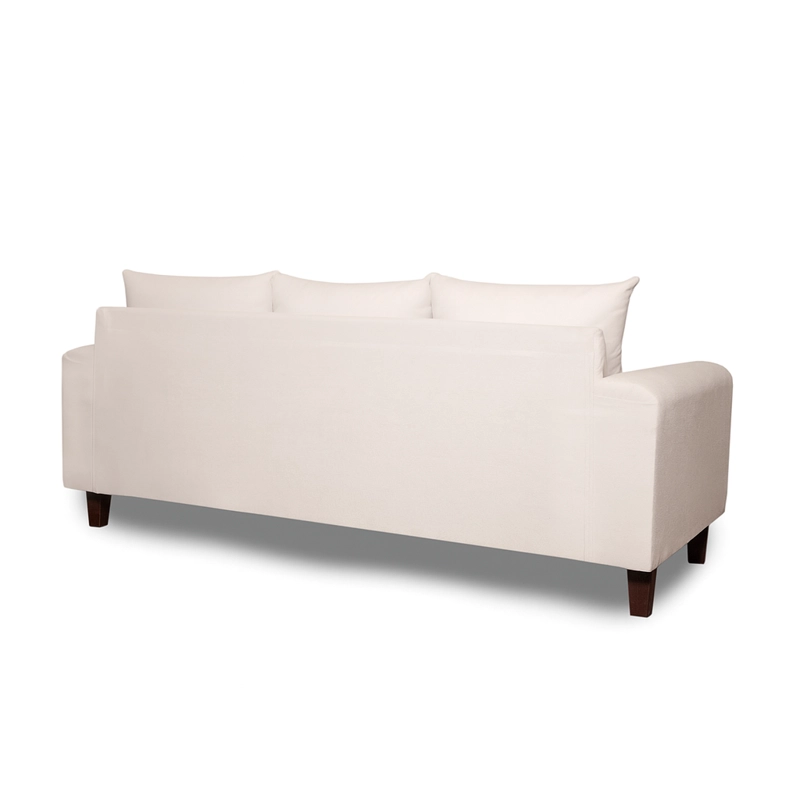 SOFA 3 CUERPOS RAMIS BEIGE TELA – CONFORT Y ESTILO PARA TU HOGAR - 4