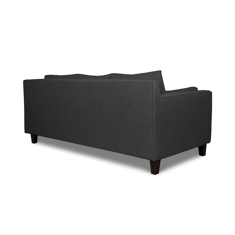 SOFA 3 CUERPOS RIBE GRIS OSCURO TELA – CONFORT Y ESTILO PARA TU HOGAR - 5