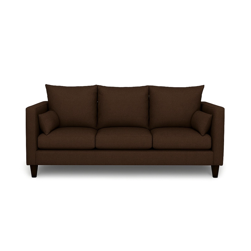 SOFA 3 CUERPOS RAGNAR CAFE  TELA – CONFORT Y ESTILO PARA TU HOGAR - 2