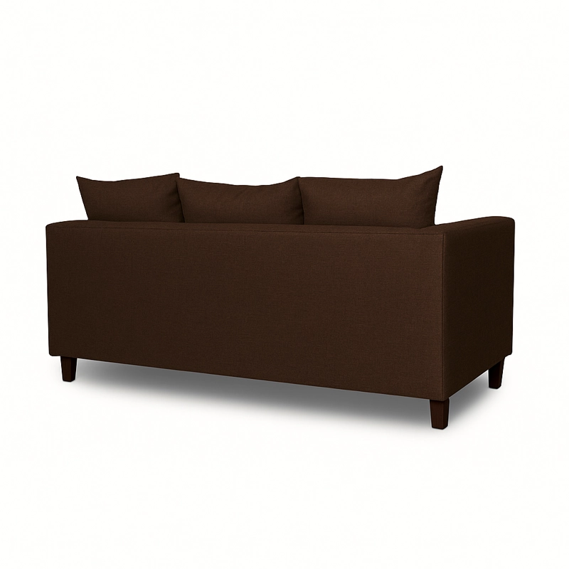 SOFA 3 CUERPOS RAGNAR CAFE  TELA – CONFORT Y ESTILO PARA TU HOGAR - 4