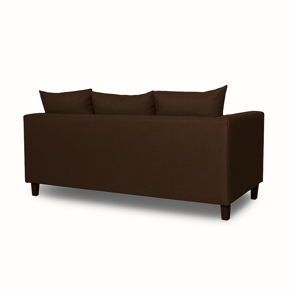 SOFA 3 CUERPOS RAGNAR CAFE TELA – CONFORT Y ESTILO PARA TU HOGAR - 4