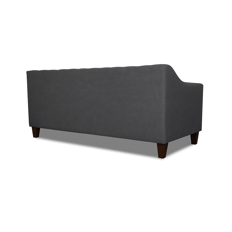 SOFA 3 CUERPOS RAUS GRIS OSCURO TELA – CONFORT Y ESTILO PARA TU HOGAR - 5