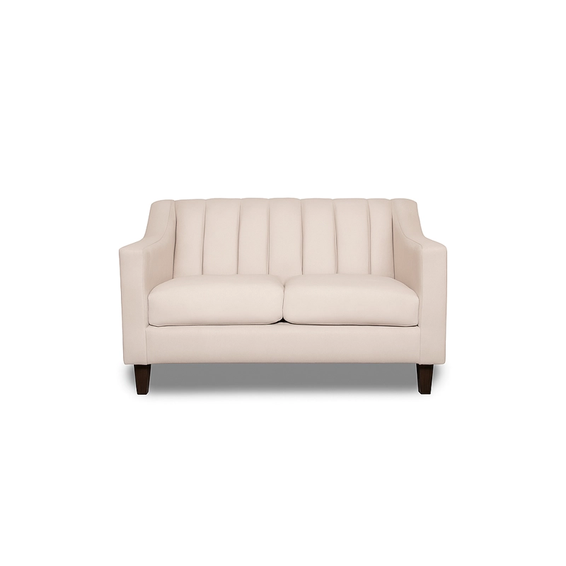 SOFA 3 Y 2 CUERPOS CASA WOW DECO RAUS EN TELA BEIGE SET LIVING - 6