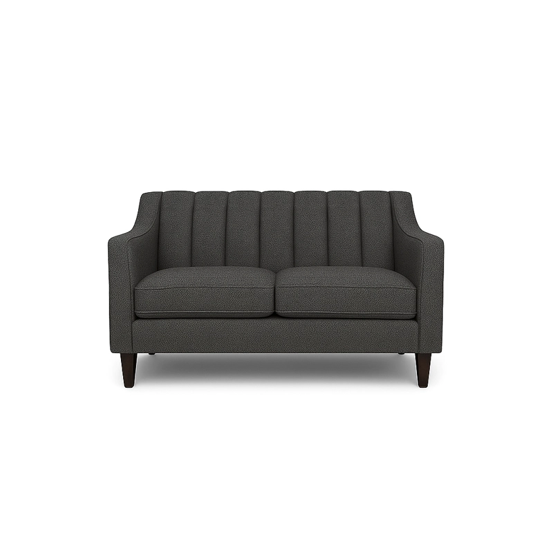 SOFA 3 Y 2 CUERPOS RAUS EN TELA GRIS, SET PARA LIVING - 10